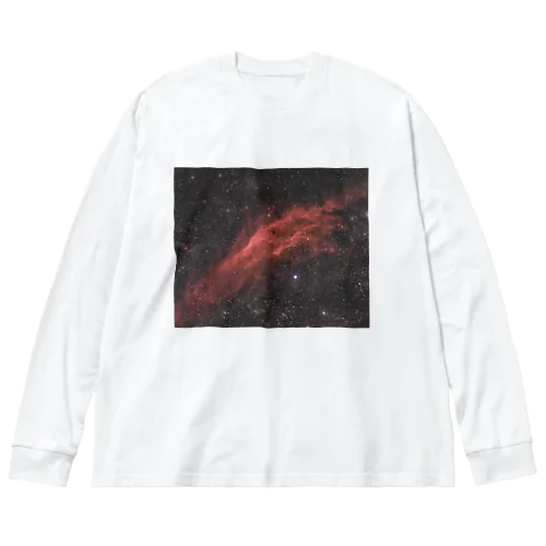 カリフォルニア星雲 Big Long Sleeve T-Shirt