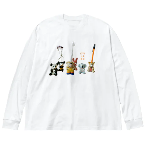 スタンドくん ビッグシルエットロングスリーブTシャツ