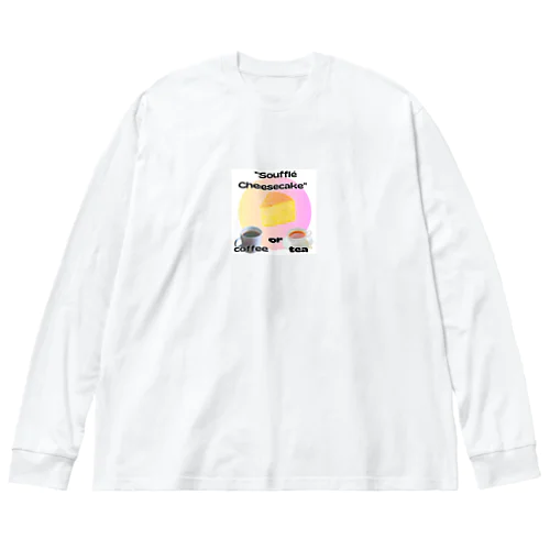 スフレチーズケーキ ビッグシルエットロングスリーブTシャツ