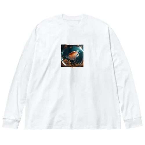 シャボン玉のクラゲ Big Long Sleeve T-Shirt