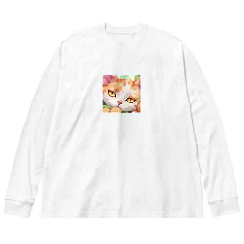 にゃ～んだよ？ ビッグシルエットロングスリーブTシャツ