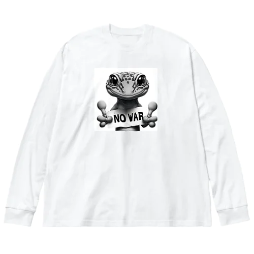 Tane　NoWar ビッグシルエットロングスリーブTシャツ