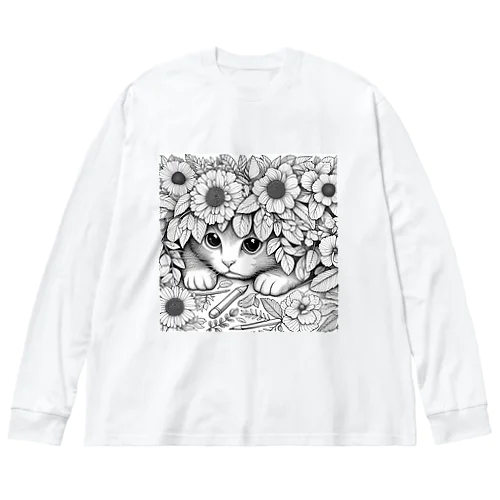 ミッション中 ビッグシルエットロングスリーブTシャツ