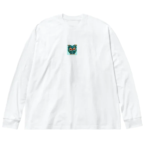 おしゃれなフクロウ Big Long Sleeve T-Shirt