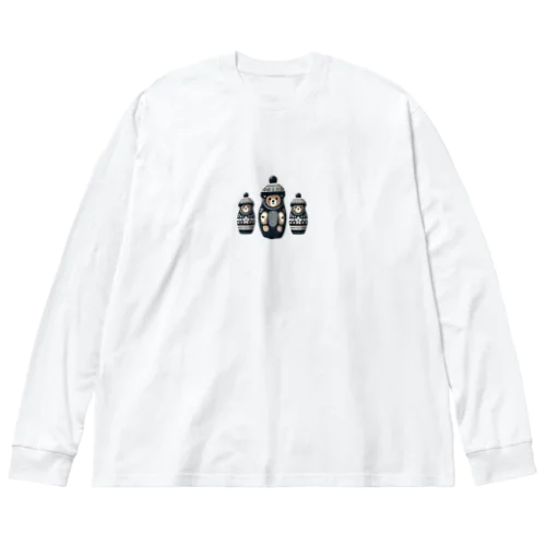 グリズリーこけし Big Long Sleeve T-Shirt