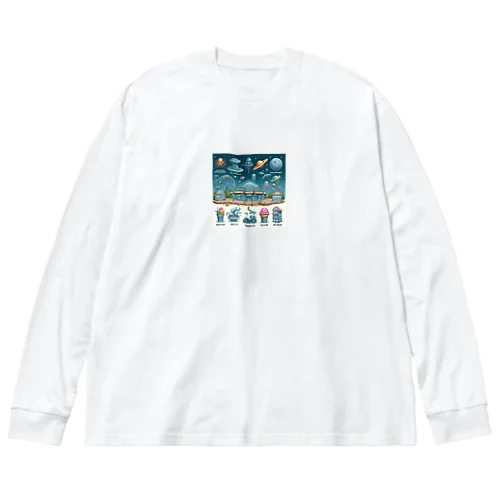 宇宙🛸 ビッグシルエットロングスリーブTシャツ