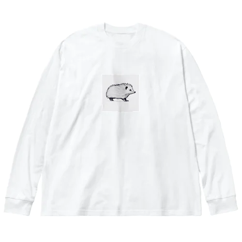 スケッチ画ハリネズミ2 Big Long Sleeve T-Shirt