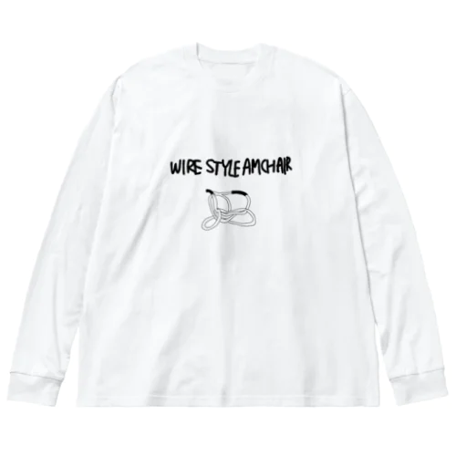 WIRE STYLE ARM CHAIR Big Long Sleeve T-Shirt