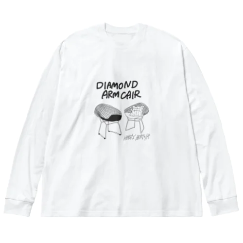 DAIAMOND  CHAIR ビッグシルエットロングスリーブTシャツ