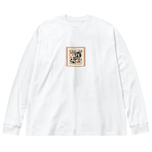 カフェ・パステル ビッグシルエットロングスリーブTシャツ