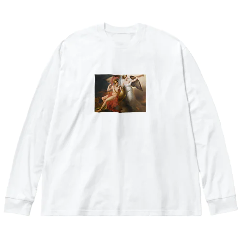 アンヌ＝ルイ・ジロデ・ド・ルシー＝トリオゾン「勝利の寓意」 Big Long Sleeve T-Shirt