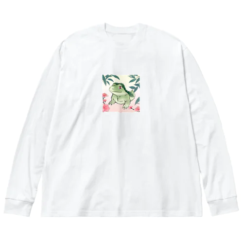 河童！？ ビッグシルエットロングスリーブTシャツ