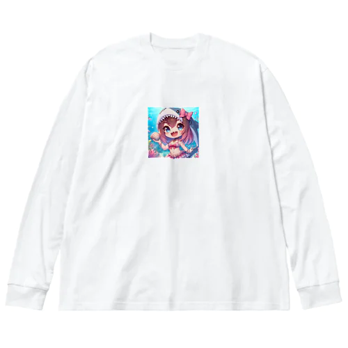 メグちゃん ビッグシルエットロングスリーブTシャツ