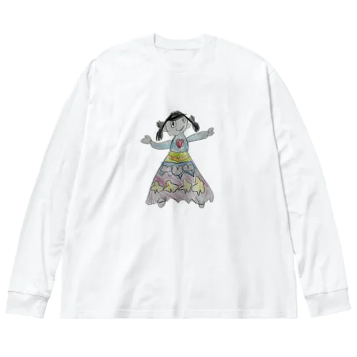 ぷりんせす Big Long Sleeve T-Shirt