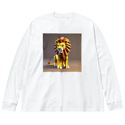 かっこいいライオンくん Big Long Sleeve T-Shirt