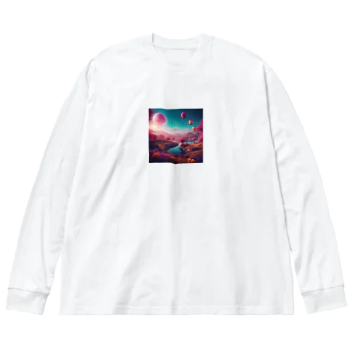 幻想的な夢の冒険 Big Long Sleeve T-Shirt