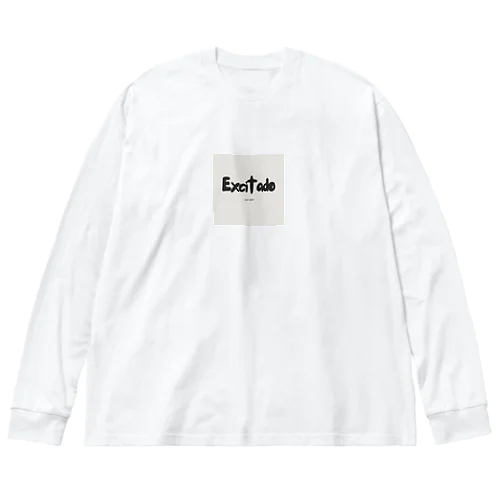 excitado Big Long Sleeve T-Shirt