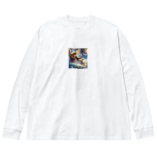 二人の天使 Big Long Sleeve T-Shirt