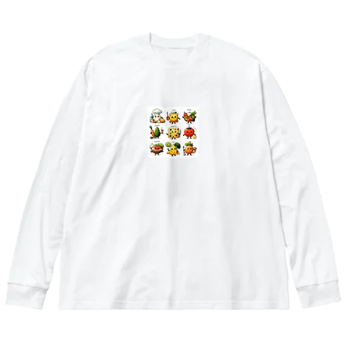 食材妖精 Big Long Sleeve T-Shirt