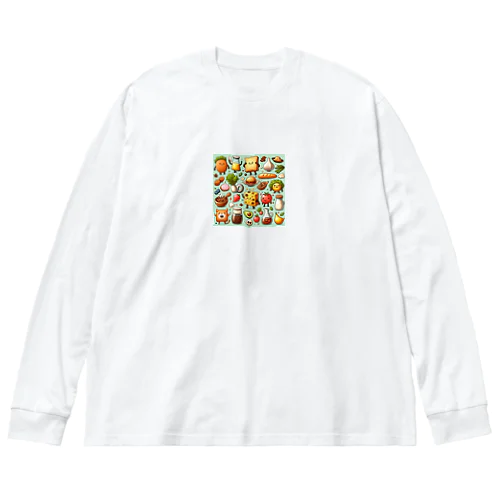 食材妖精 Big Long Sleeve T-Shirt