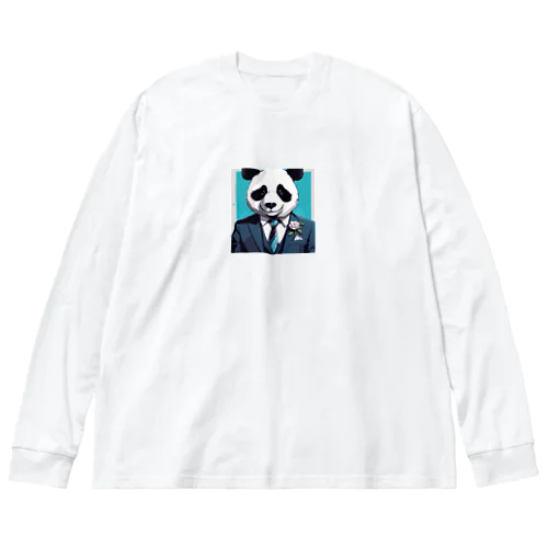 ビジネスパンダ Big Long Sleeve T-Shirt