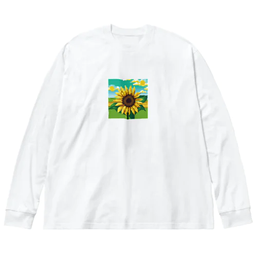 ひまわり Big Long Sleeve T-Shirt