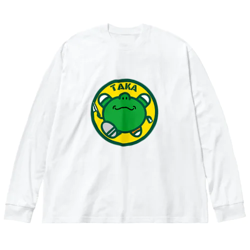 パ紋No.3546 TAKA Big Long Sleeve T-Shirt