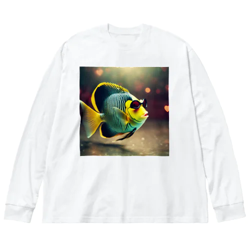 パリピ熱帯魚くん Big Long Sleeve T-Shirt