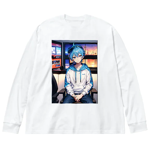 二橋 黎（ふたばし れい：Hutabasi rei）～星屑のアイドル～ Big Long Sleeve T-Shirt