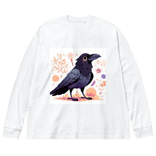 クロウ　したくない ビッグシルエットロングスリーブTシャツ