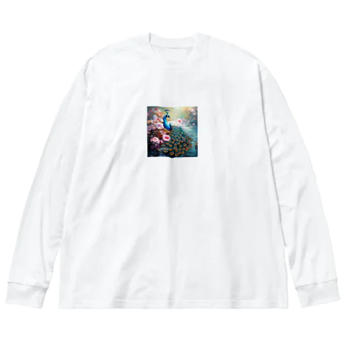 孔雀　なでしこ1478 Big Long Sleeve T-Shirt