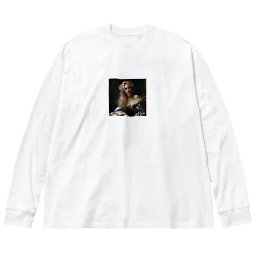 皇族の女性　なでしこ1478 Big Long Sleeve T-Shirt