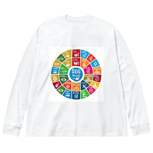 SDGs（持続可能な開発目標） ビッグシルエットロングスリーブTシャツ