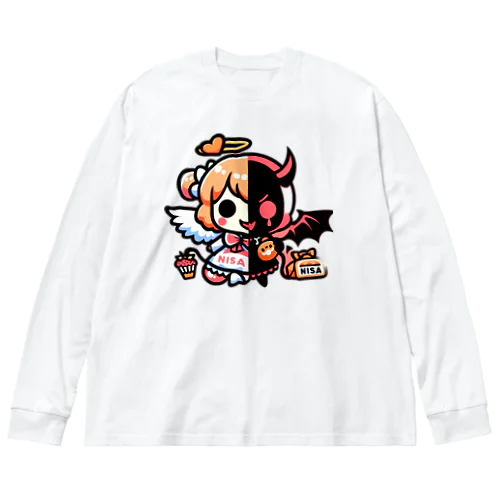 NISA（天使と悪魔） Big Long Sleeve T-Shirt