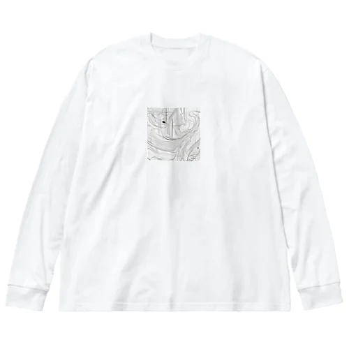 秘密 Big Long Sleeve T-Shirt