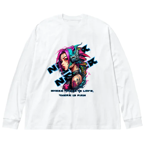 NSN ビッグシルエットロングスリーブTシャツ