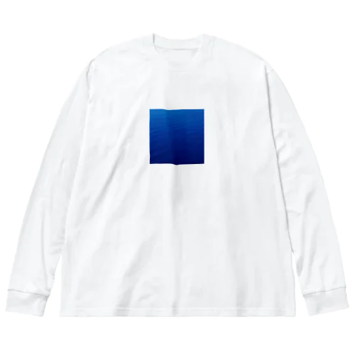 bluue ビッグシルエットロングスリーブTシャツ