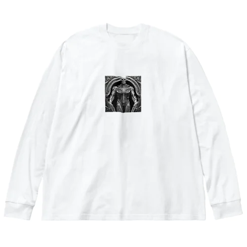 スカル Big Long Sleeve T-Shirt