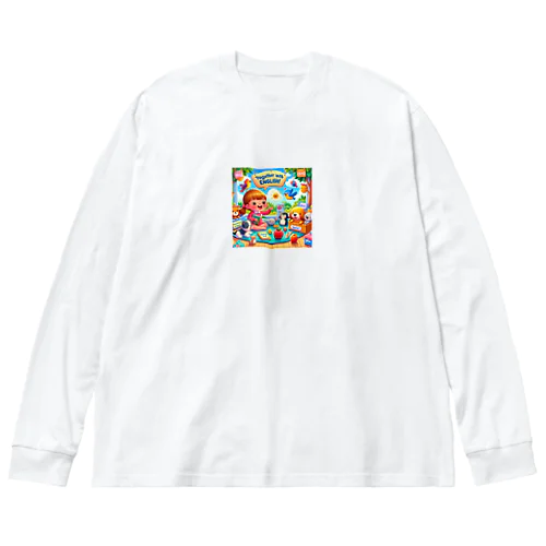 いっしょにえいご！ ビッグシルエットロングスリーブTシャツ