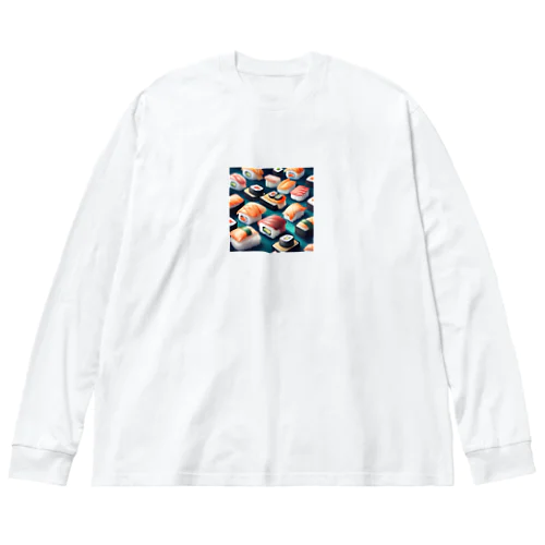 美味しそうなお寿司 Big Long Sleeve T-Shirt