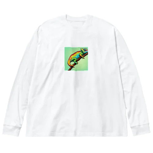 カメレオン Big Long Sleeve T-Shirt