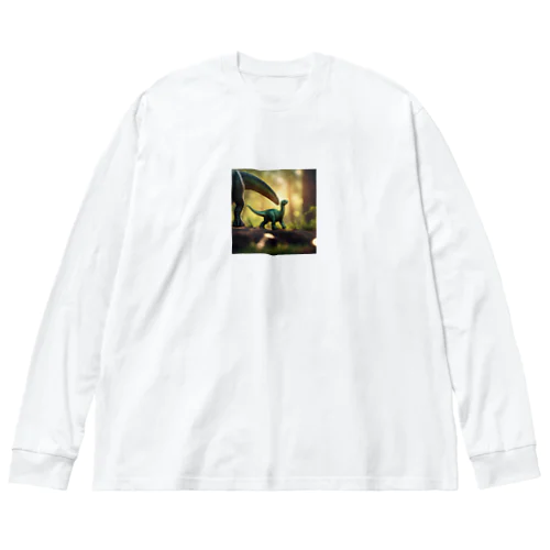 アパトサウルス Big Long Sleeve T-Shirt