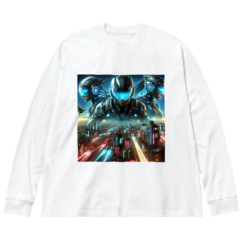 : “未来の守護者” 　感謝。ありがとう Big Long Sleeve T-Shirt