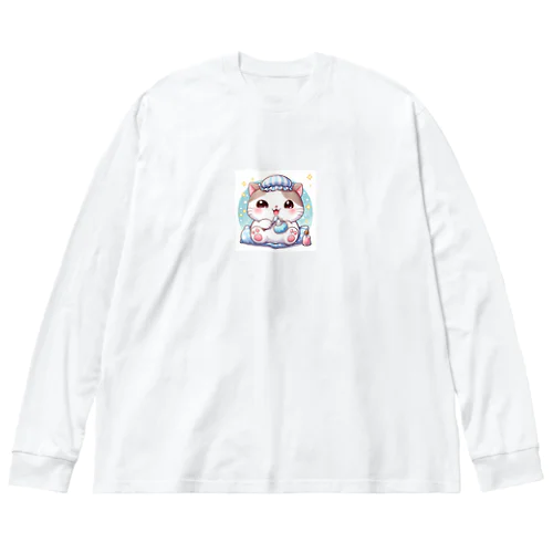 まるねこ33 ビッグシルエットロングスリーブTシャツ