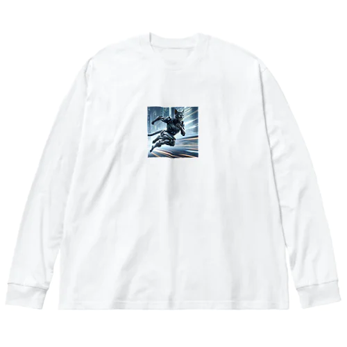 閃光を切り裂くチーター・ブレード Big Long Sleeve T-Shirt