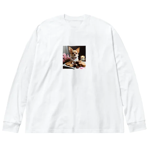 チワワのキラキラ日記📔🐾 - 家族と紡ぐ特別な日々 Big Long Sleeve T-Shirt