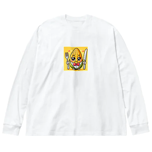 トウモロコシ Big Long Sleeve T-Shirt