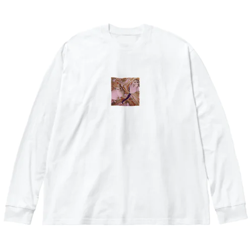 かわいい猫ちゃんの上目遣い Big Long Sleeve T-Shirt