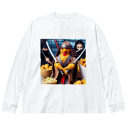 ブラックペッパーチキン Big Long Sleeve T-Shirt