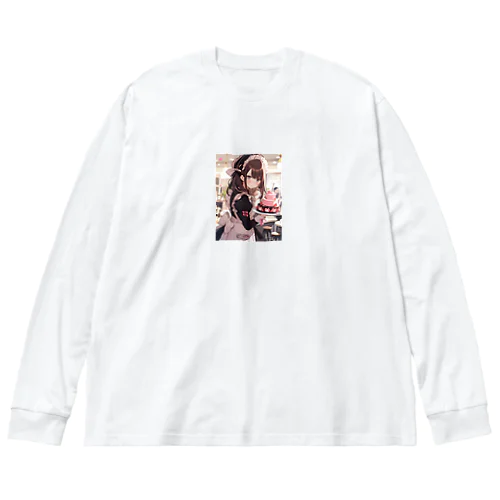 メイドカフエで働く女性　なでしこ1478 Big Long Sleeve T-Shirt